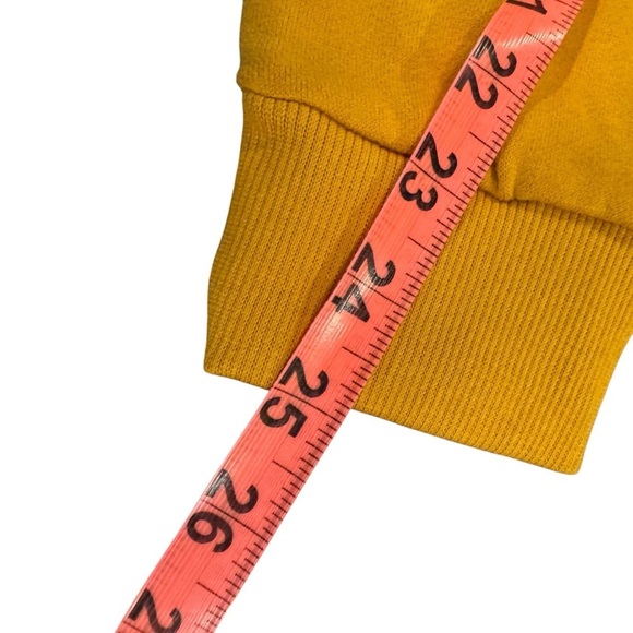 Denim & Flower Gold Zip Up Sweater - Picture 7 of 11